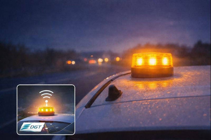 ¡Adiós a los triángulos! Todo lo que debes saber sobre la nueva Baliza V16 Conectada 🚗